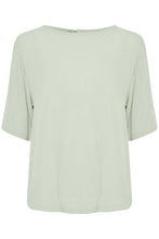 Load image into Gallery viewer, Ichi Marrakech Short Sleeve Top Mint
