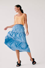 Load image into Gallery viewer, Byoung Bylana Soft Denim Midi Skirt
