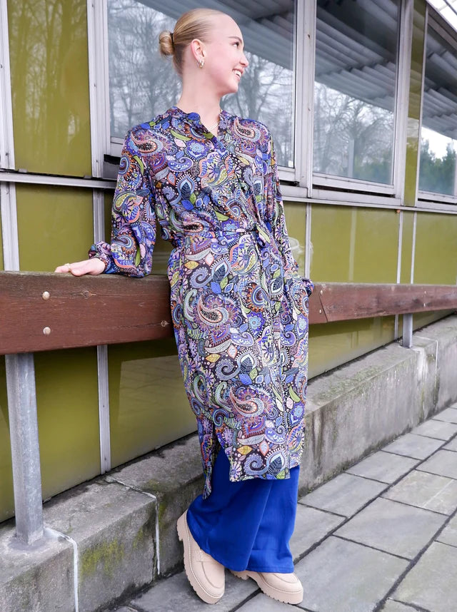 Black Colour BCLuna EA Dress Jungle Blue – Mockingbirds Fashion