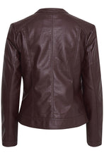 Load image into Gallery viewer, Byoung Byacom Faux Leather Jacket Brown
