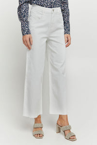 Byoung Bykato Wide Leg Jeans Off White