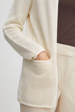 Load image into Gallery viewer, Byoung Bymikala Cotton Structured Cardigan Off White
