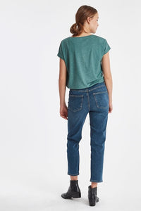 Ichi Twiggy Jeans In Medium Blue