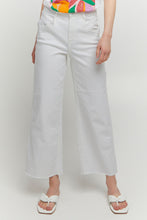 Load image into Gallery viewer, Byoung Bykato Wide Leg Jeans Off White
