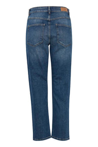 Ichi Twiggy Jeans In Medium Blue