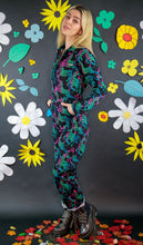 Load image into Gallery viewer, Rainbow Zebra Stretch Twill Boiler Suit

