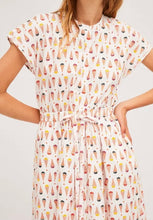 Load image into Gallery viewer, Compania Fantastica Ice Cream Print Midi Dress
