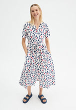 Load image into Gallery viewer, Compania Fantastica Heart Print Midi Dress
