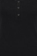 Load image into Gallery viewer, Ichi Ihsuper Vest Top Black
