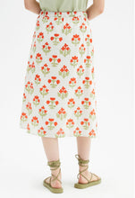 Load image into Gallery viewer, Compania Fantastica Button Detail Floral Skirt
