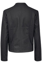 Load image into Gallery viewer, Byoung Byacom Faux Leather Jacket Black
