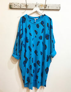Lilly Anne Leopard Print Jersey Dress