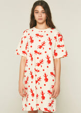 Load image into Gallery viewer, Ant Print Mini Plush Sweater Dress
