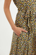 Load image into Gallery viewer, Louche Fleur Santa Fe Floral Midi Shirt Dress
