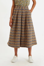 Load image into Gallery viewer, Pasadena Mexico  Jacquard Midi Skirt
