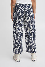Load image into Gallery viewer, Ichi Ihkate Blue Print Trousers
