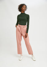 Load image into Gallery viewer, Compania Fantastica Pink High Waisted Jeans With Elasticated Waist
