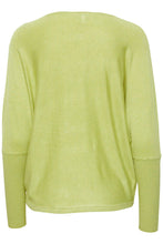 Load image into Gallery viewer, Byoung Bymmpimba Bat Wing Jumper Celery Green Melange

