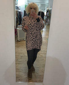 Sonya Leopard Print Dress