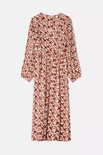 Load image into Gallery viewer, Compania Fantastica Bird Print Midi Dress

