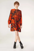 Load image into Gallery viewer, Compania Fantastica Butterfly Print Mini Dress
