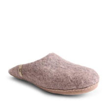 Load image into Gallery viewer, Egos Copenhagen Natural Wool Fair Trade Slippers in Natural Grey
