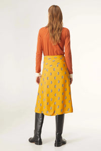Compania Fantastica Floral Aster Midi Skirt