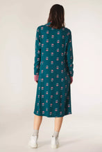 Load image into Gallery viewer, Compania Fantastica Daisy Print Midi Dress
