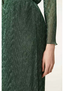 Compania Fantastica Green Lurex Dress