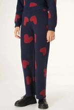 Load image into Gallery viewer, Compania Fantastica Heart Print Straight Leg Trousers
