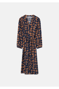 Compania Fantastica Leopard Print Dress
