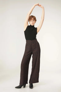 Compania Fantastica Micro Polka Dots High Waisted Trousers