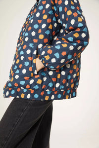 Compania Fantatica Spotted Quilted Bomber Jacket