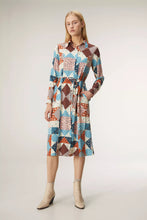 Load image into Gallery viewer, Compania Fantastica Patchwork Midi dress
